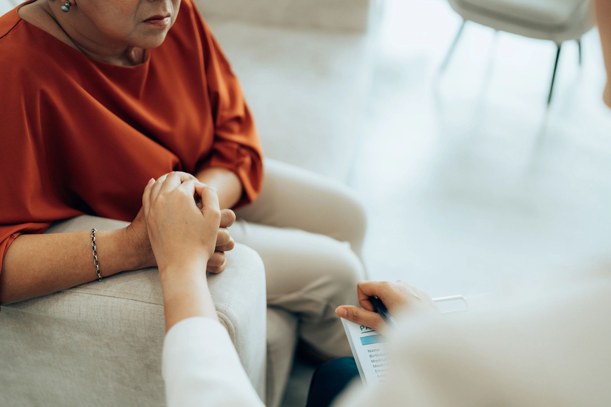 Supportive counseling moment
